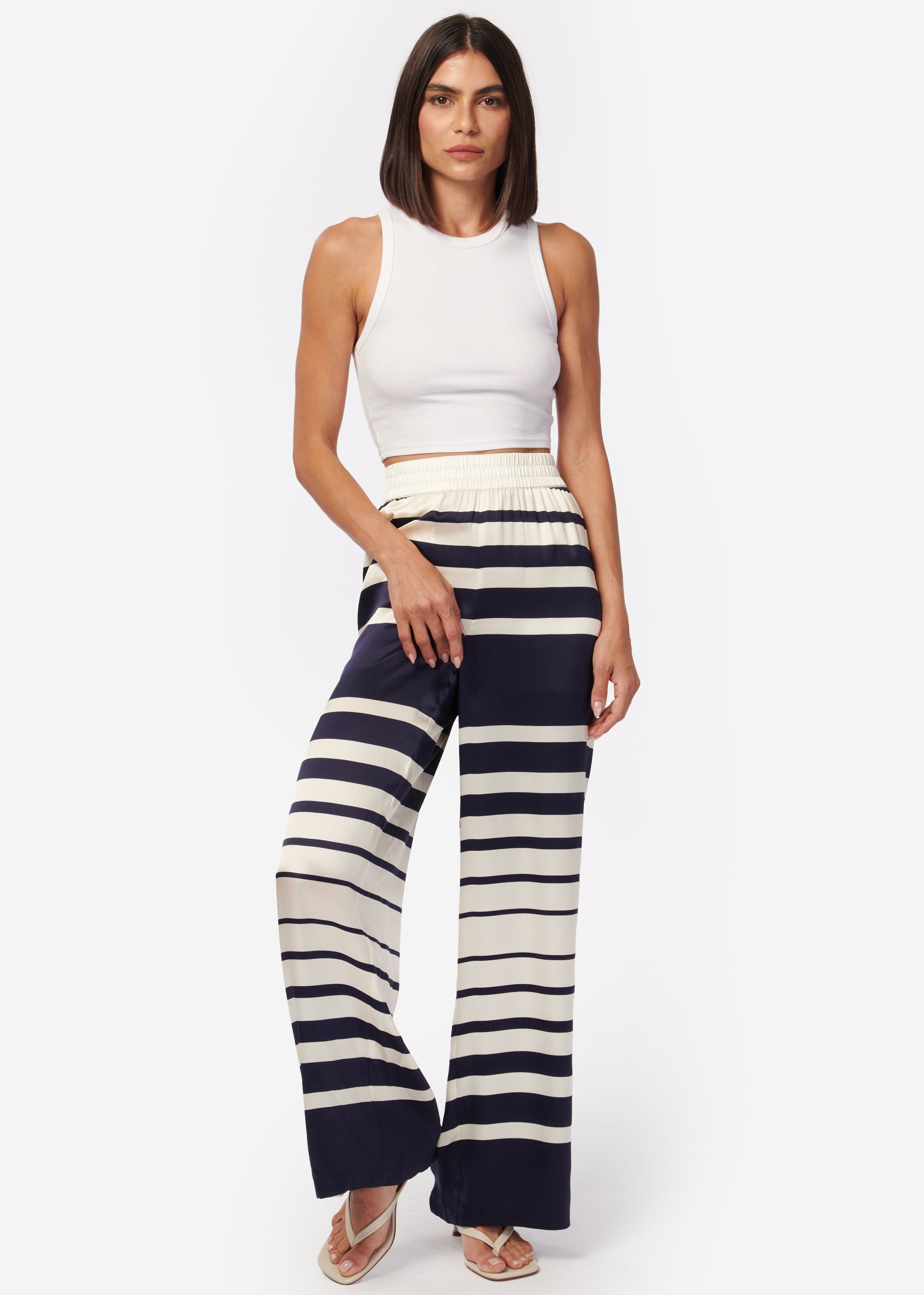 Bleecker Pant Shadow Stripe – CAMI NYC