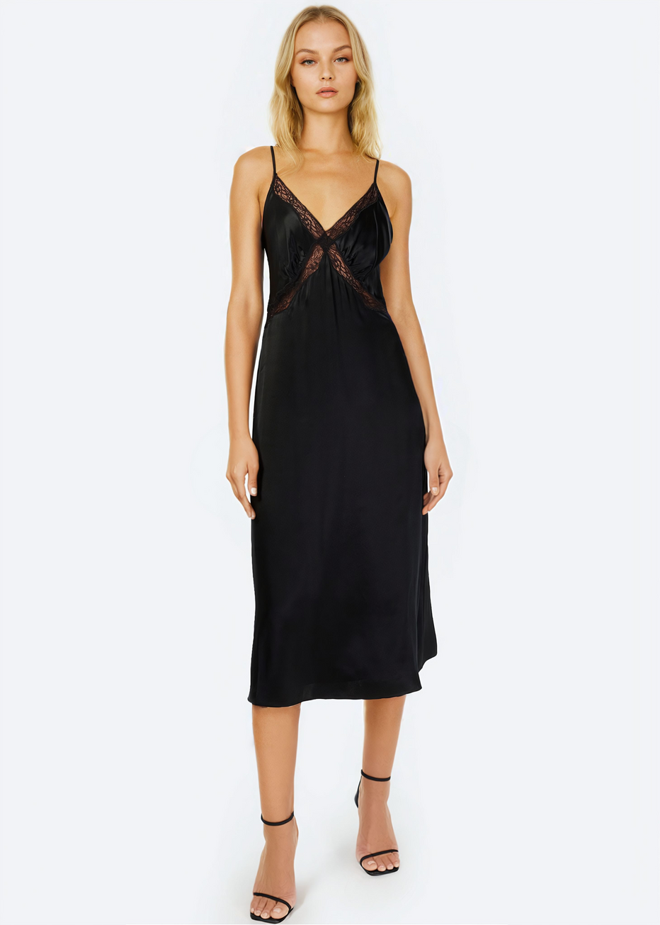 Marilyn Dress Black CAMI NYC