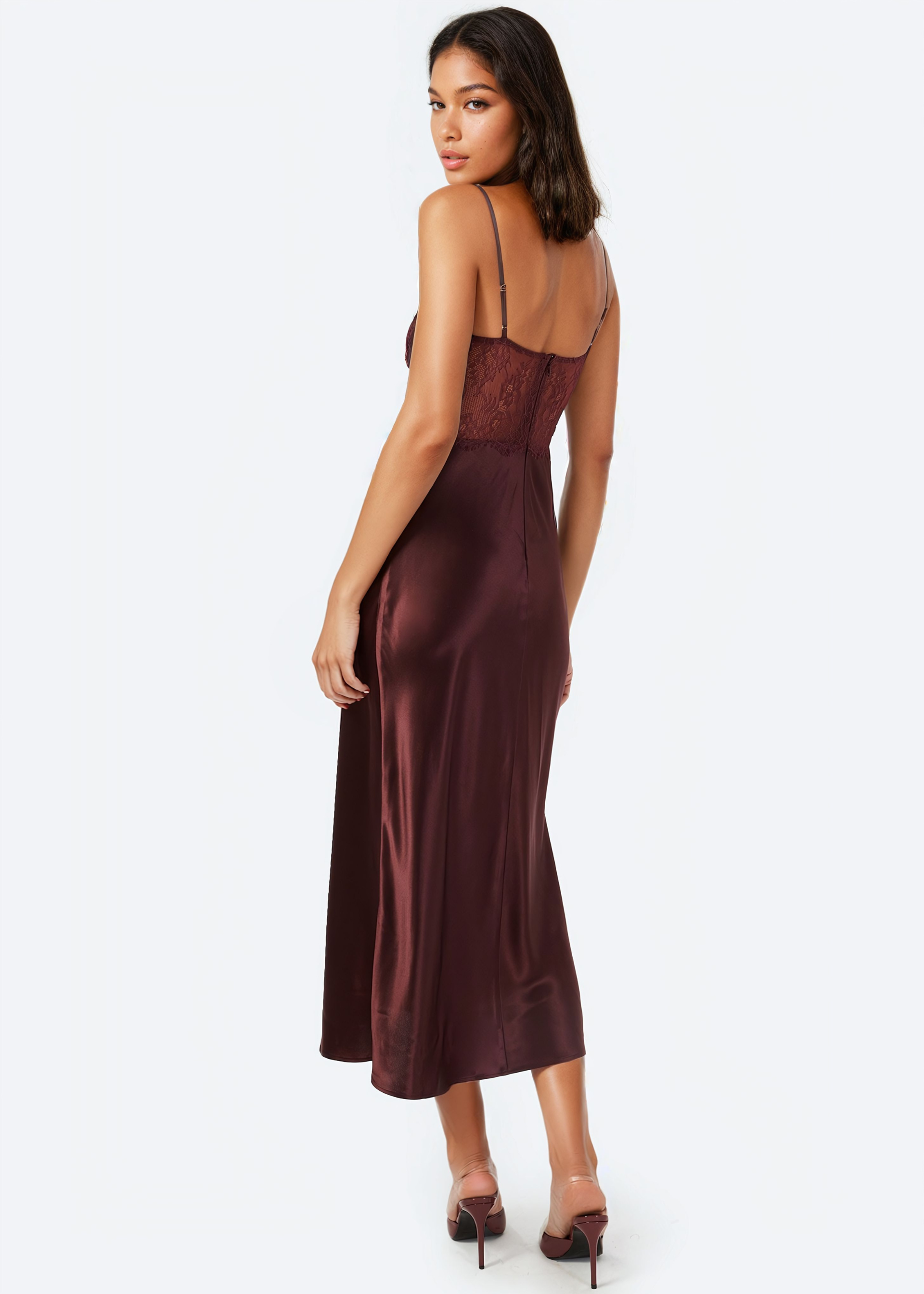 Maureen Dress Cranberry