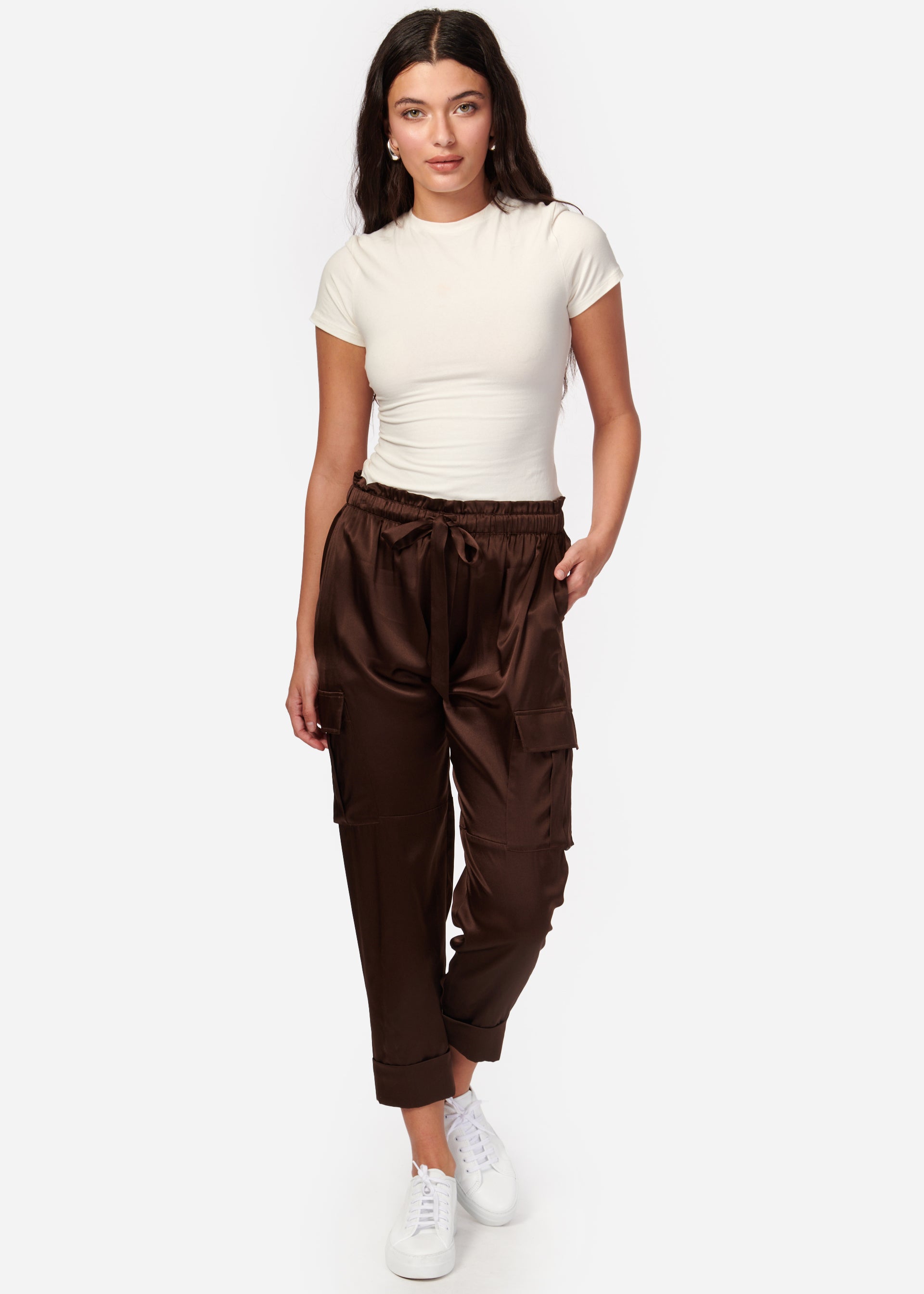 Carmen Cargo Pant Clove – CAMI NYC