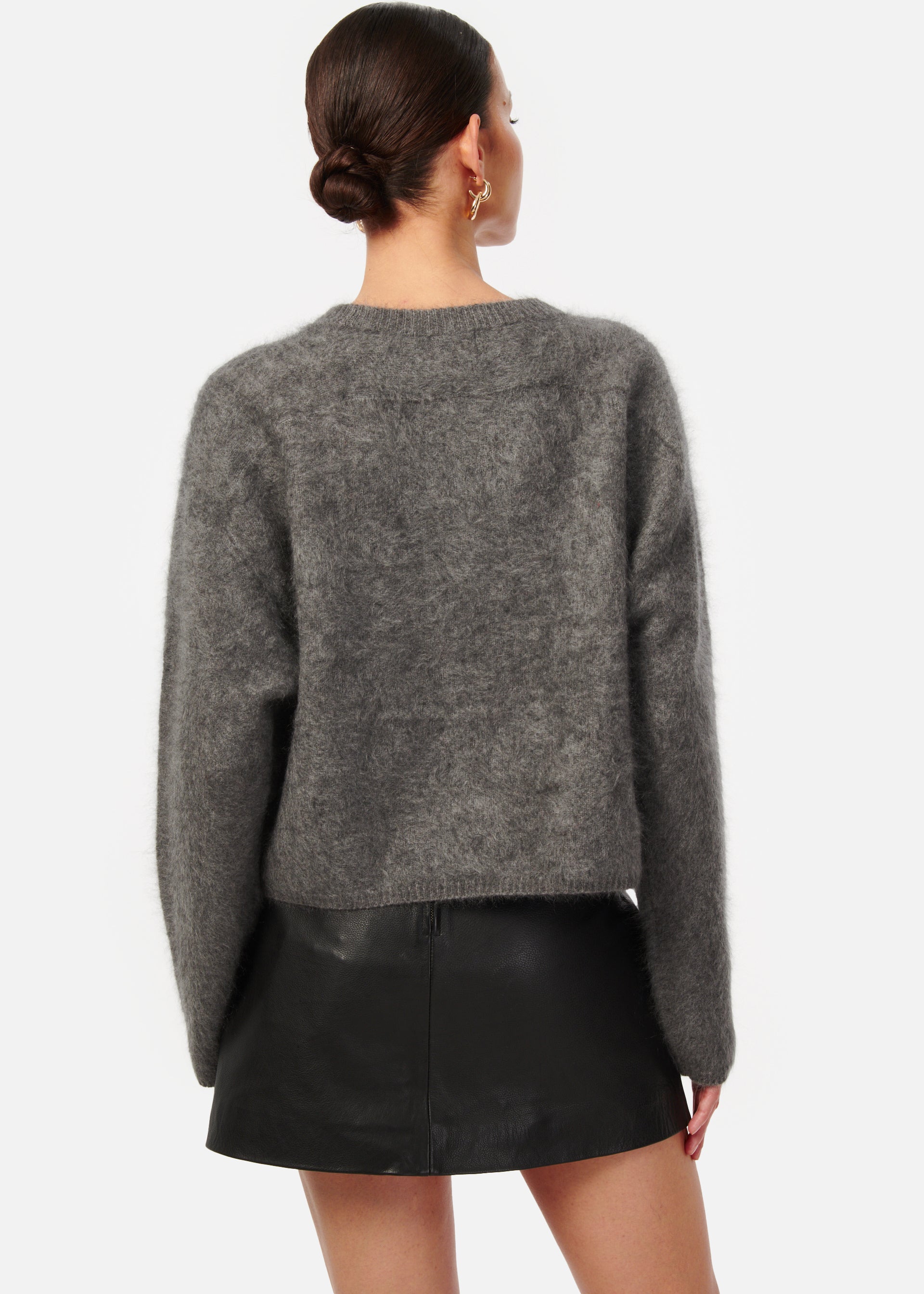 Niall Cashmere Sweater Cinder