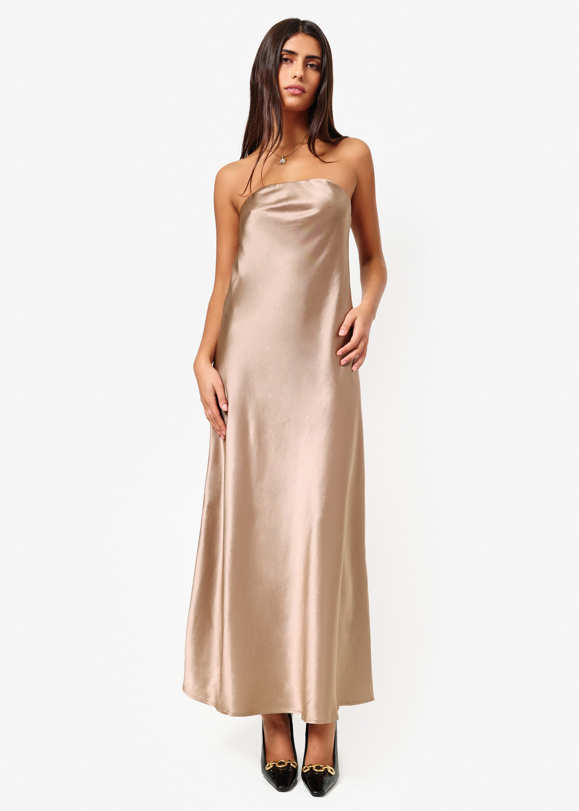 Noelle Dress Champagne