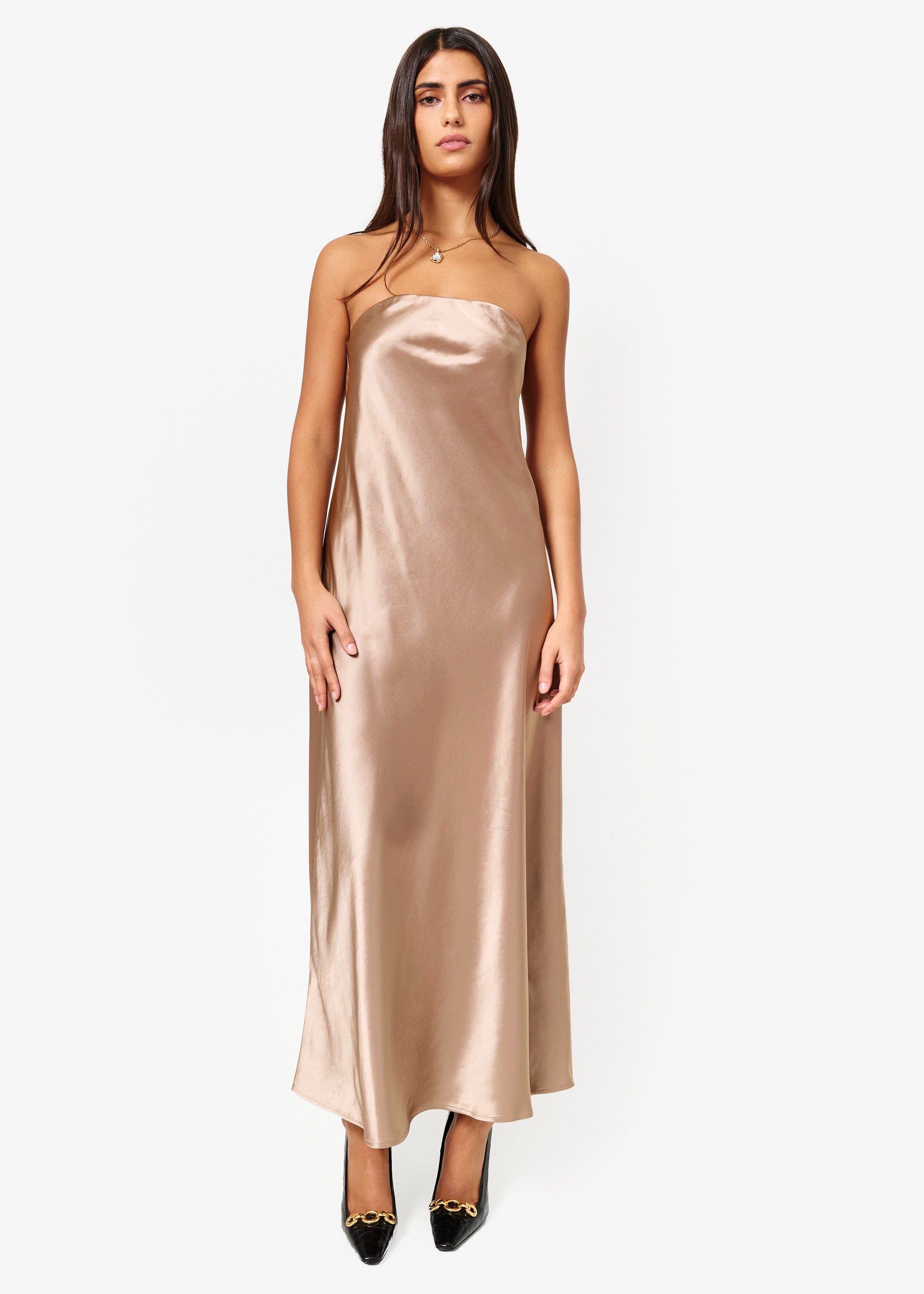 Noelle Dress Champagne