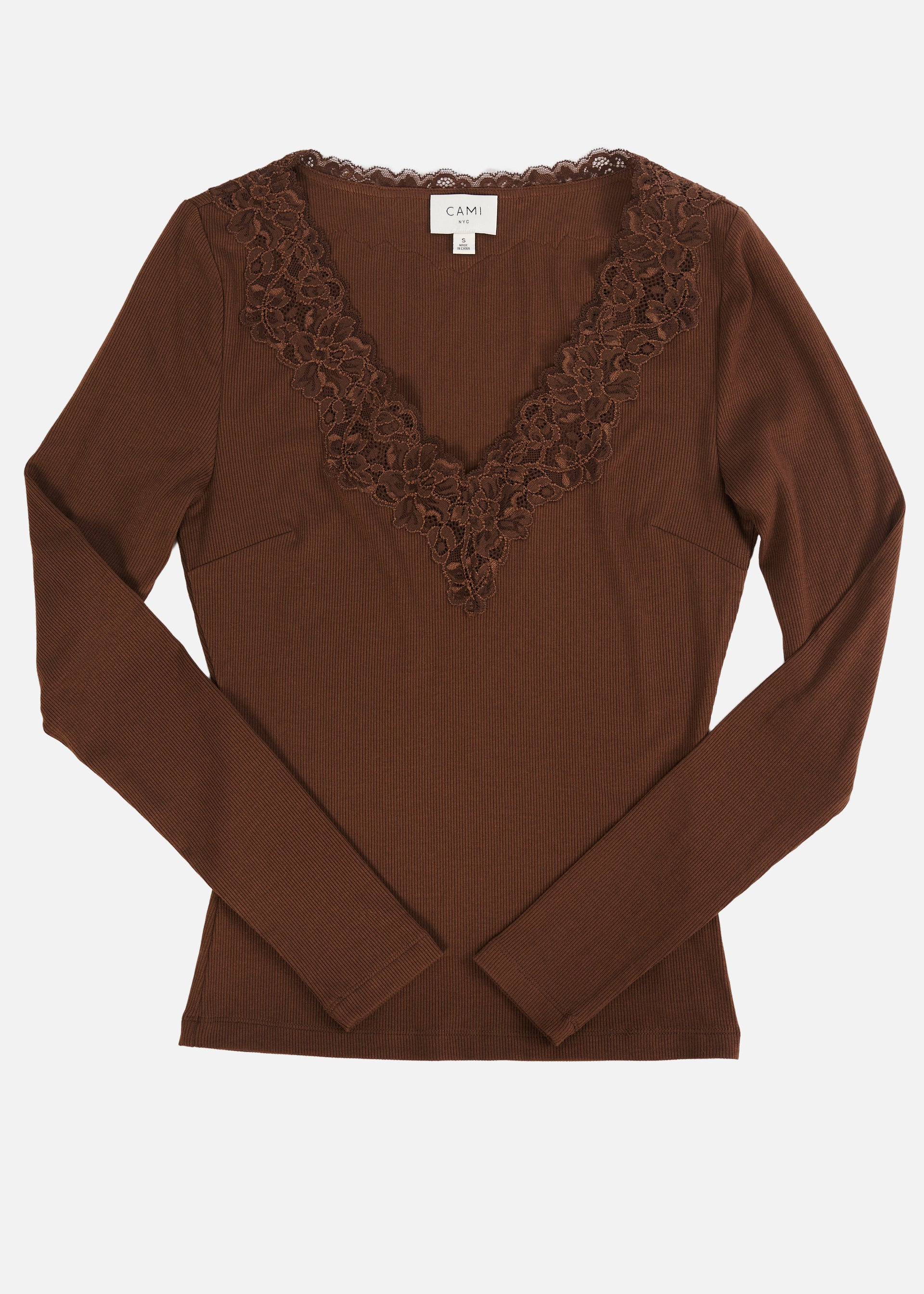 Rooney Rib Knit Top Malt