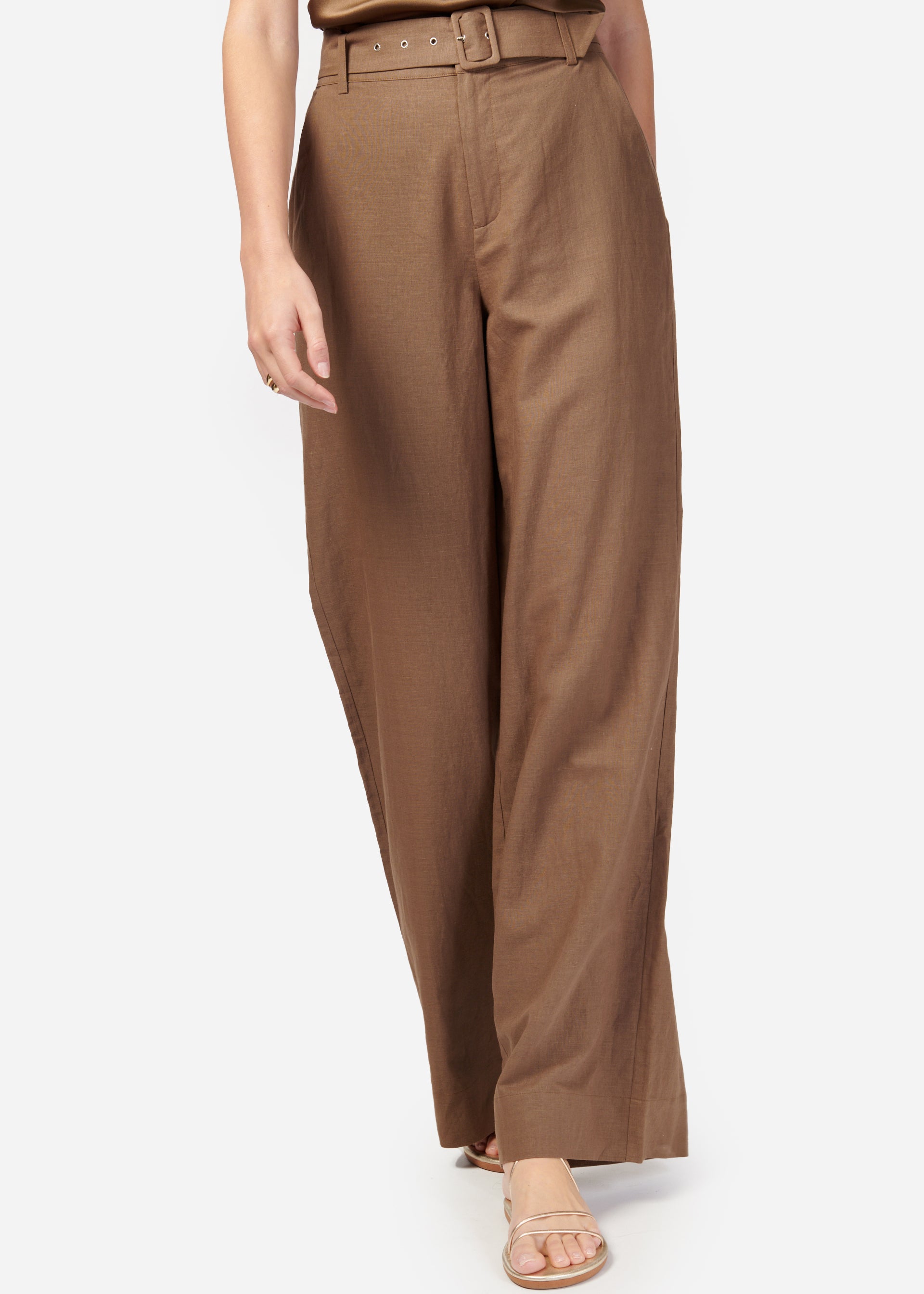 Cami NYC Brown Track Pants deals L New